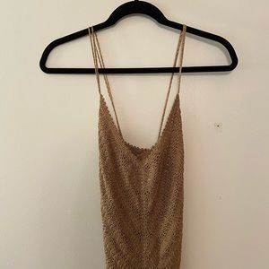 J. Crew Gold Camisole Top